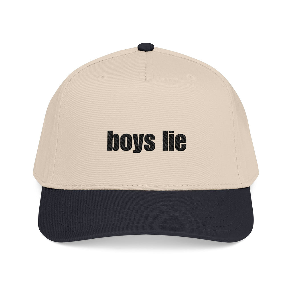 boys lie Baseball Cap — Embroidered Statement Hat