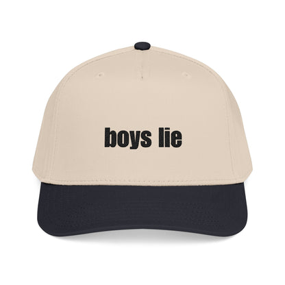 boys lie Baseball Cap — Embroidered Statement Hat