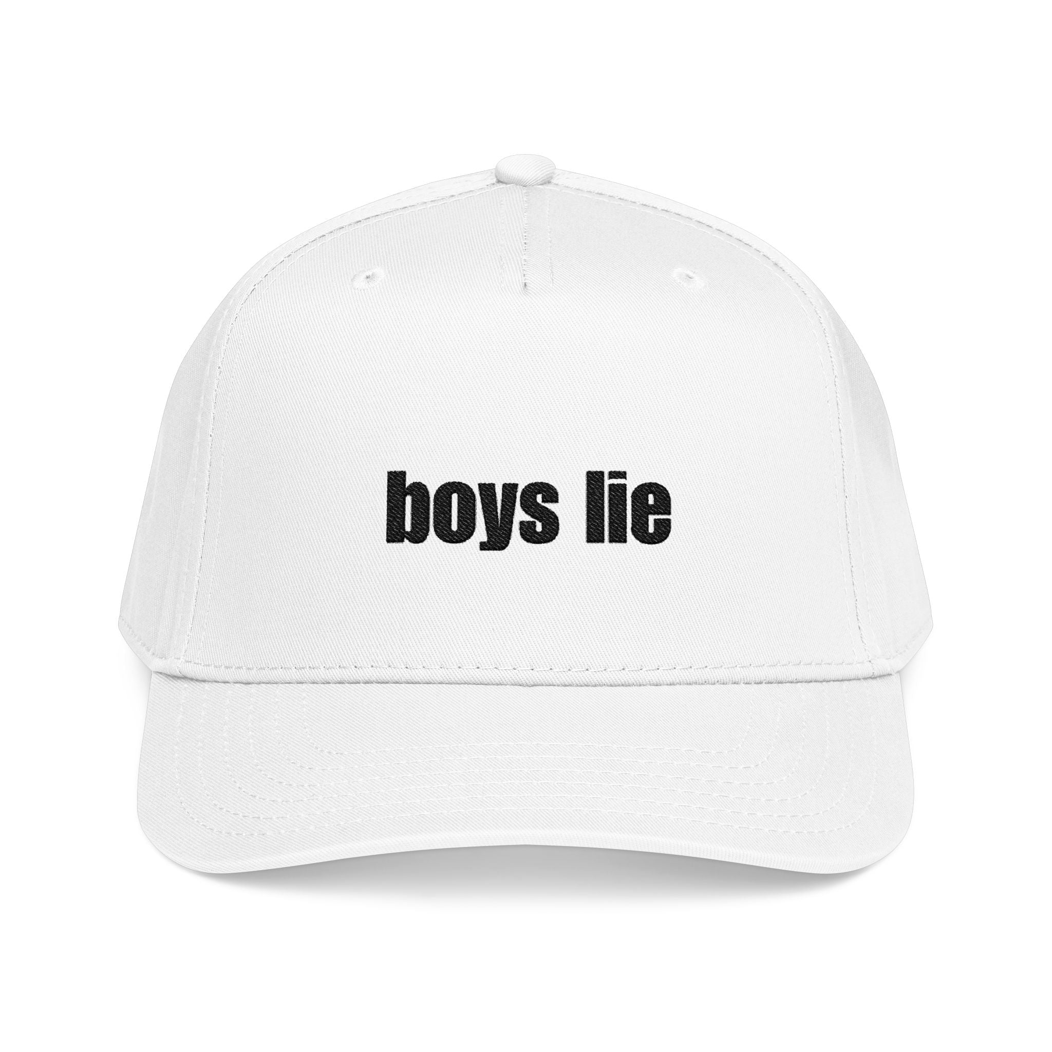 boys lie Baseball Cap — Embroidered Statement Hat