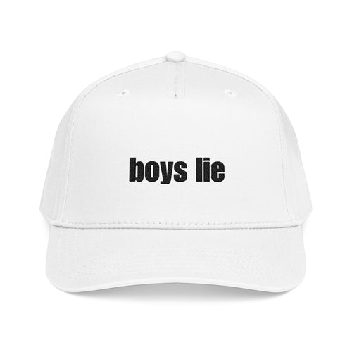 boys lie Baseball Cap — Embroidered Statement Hat