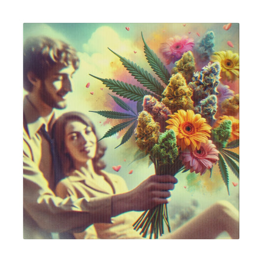 Gimme Flowers - Canvas