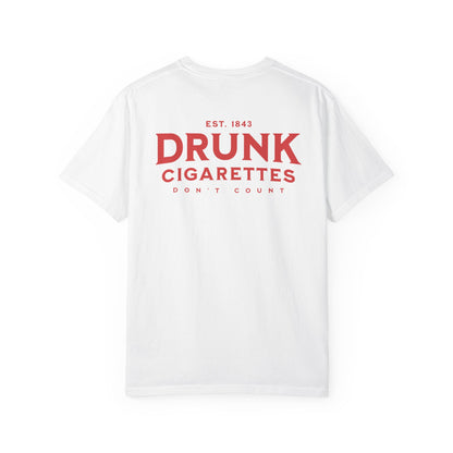 Drunks Cigs Tee