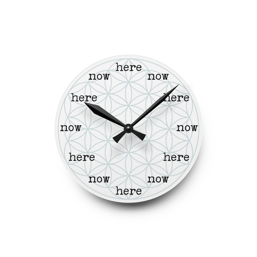 Here & Now Clock