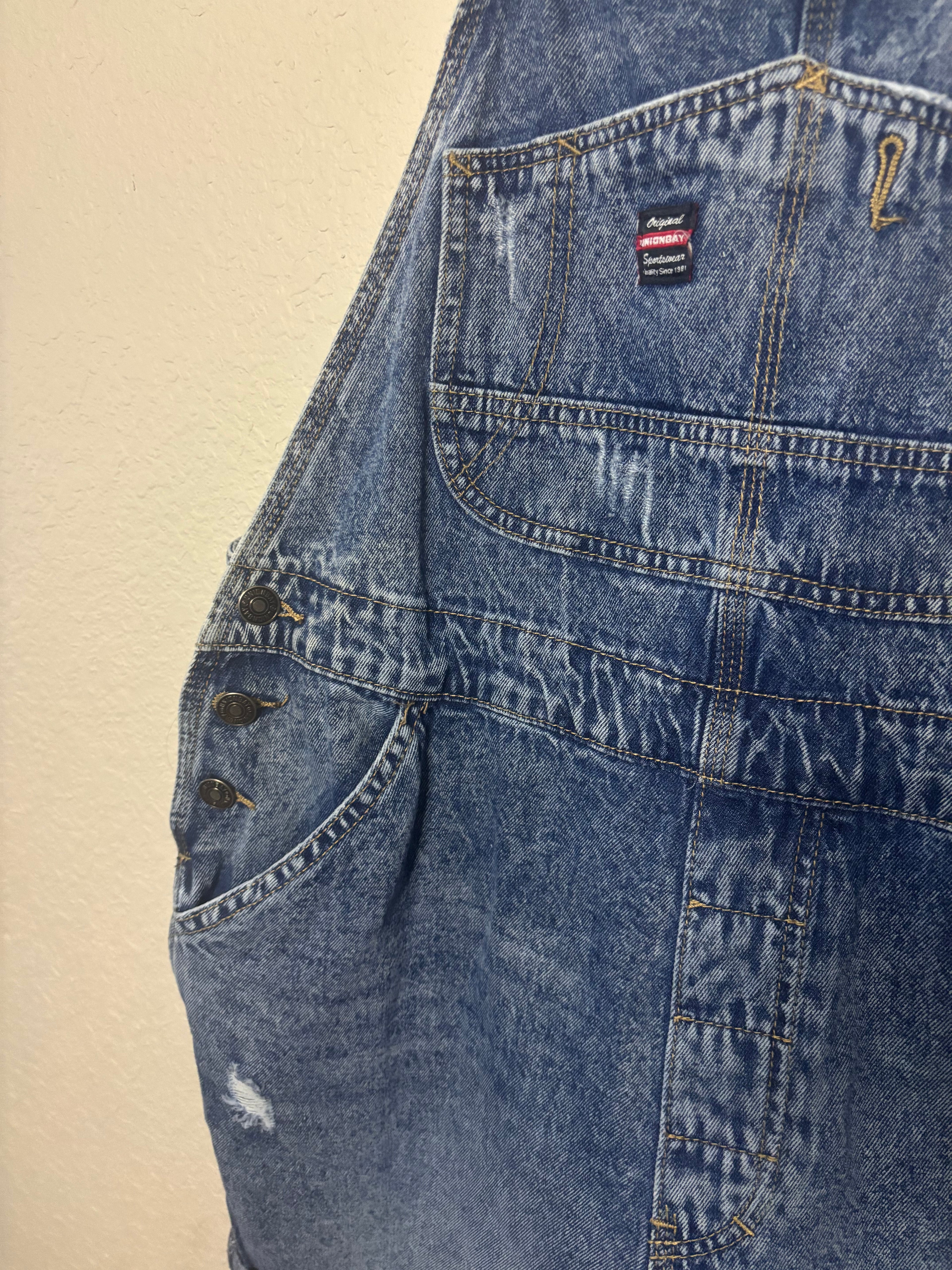 Denim Short Overalls (XL) · Resell