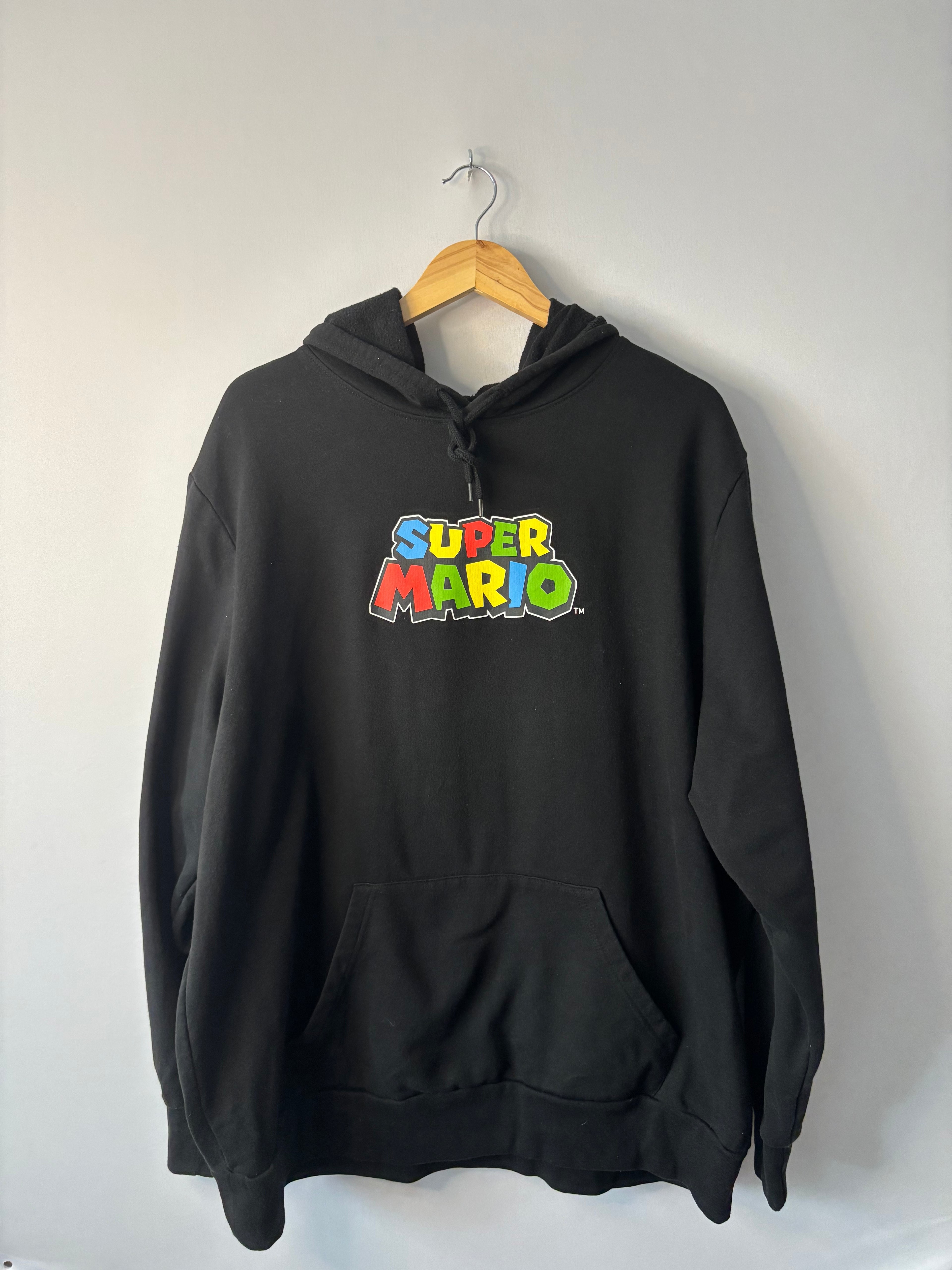 Super Mario Logo Hoodie • Unisex XXL