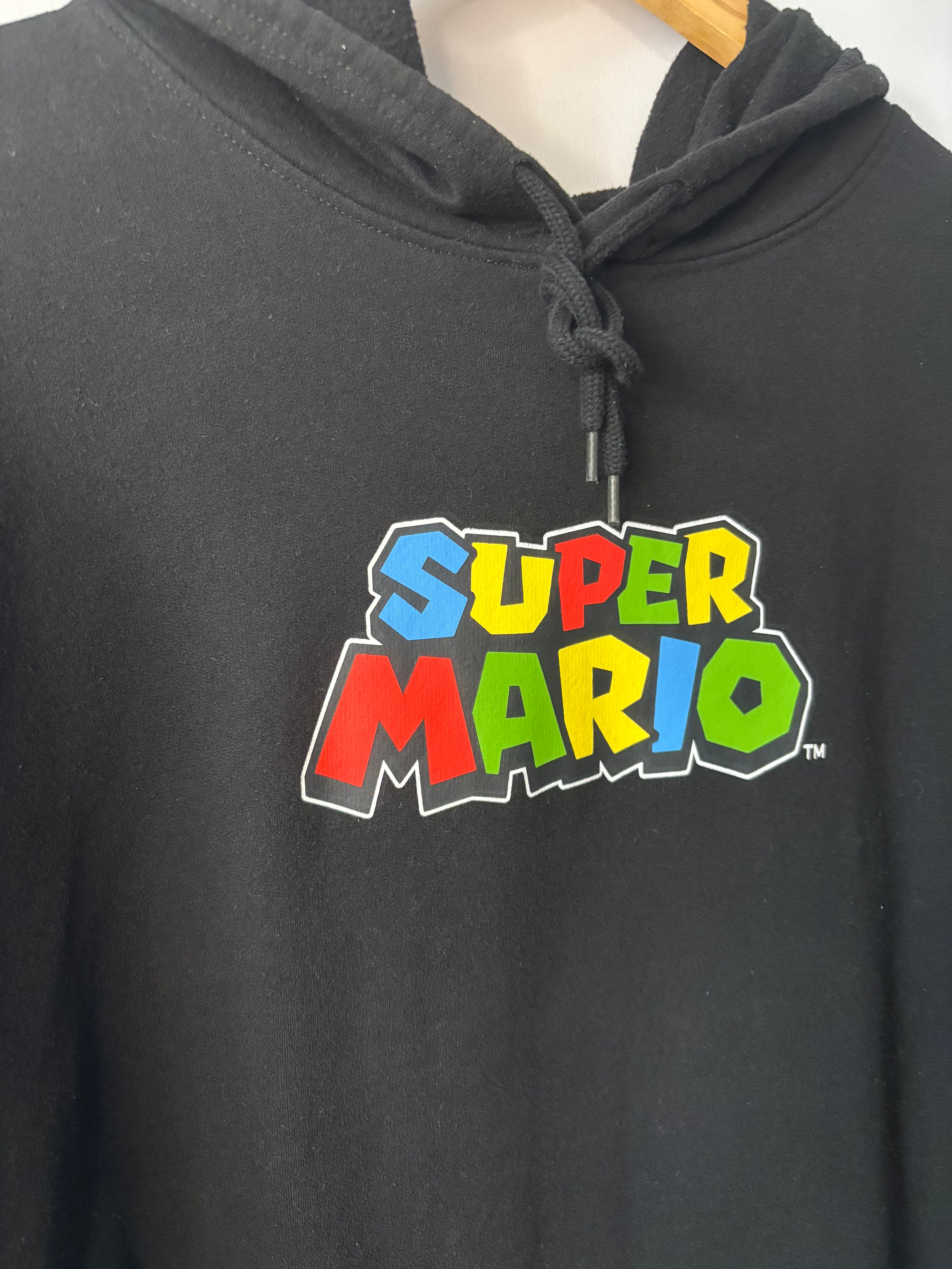 Super Mario Logo Hoodie • Unisex XXL