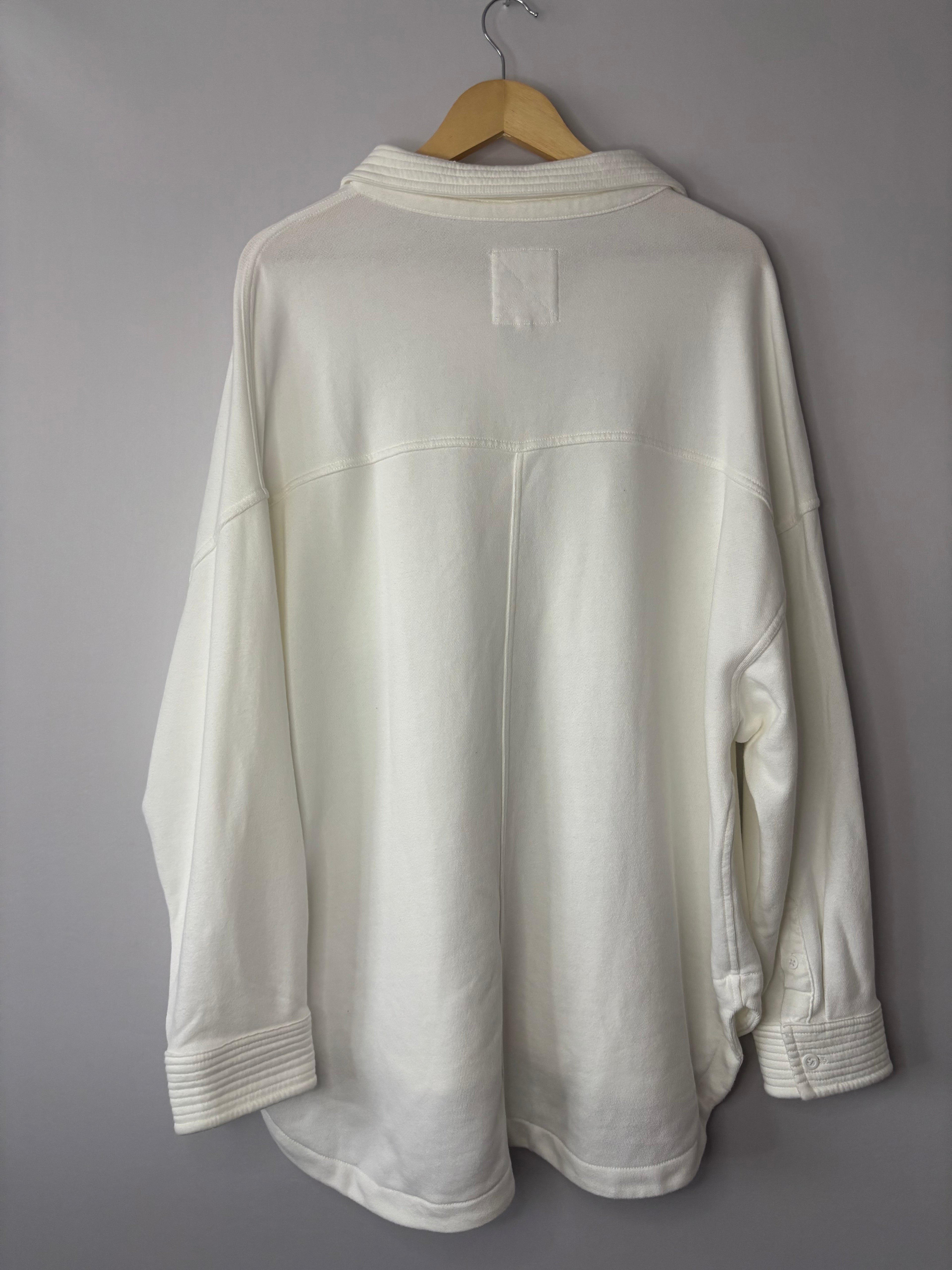 Aerie White Pullover Shirt • Women’s XL