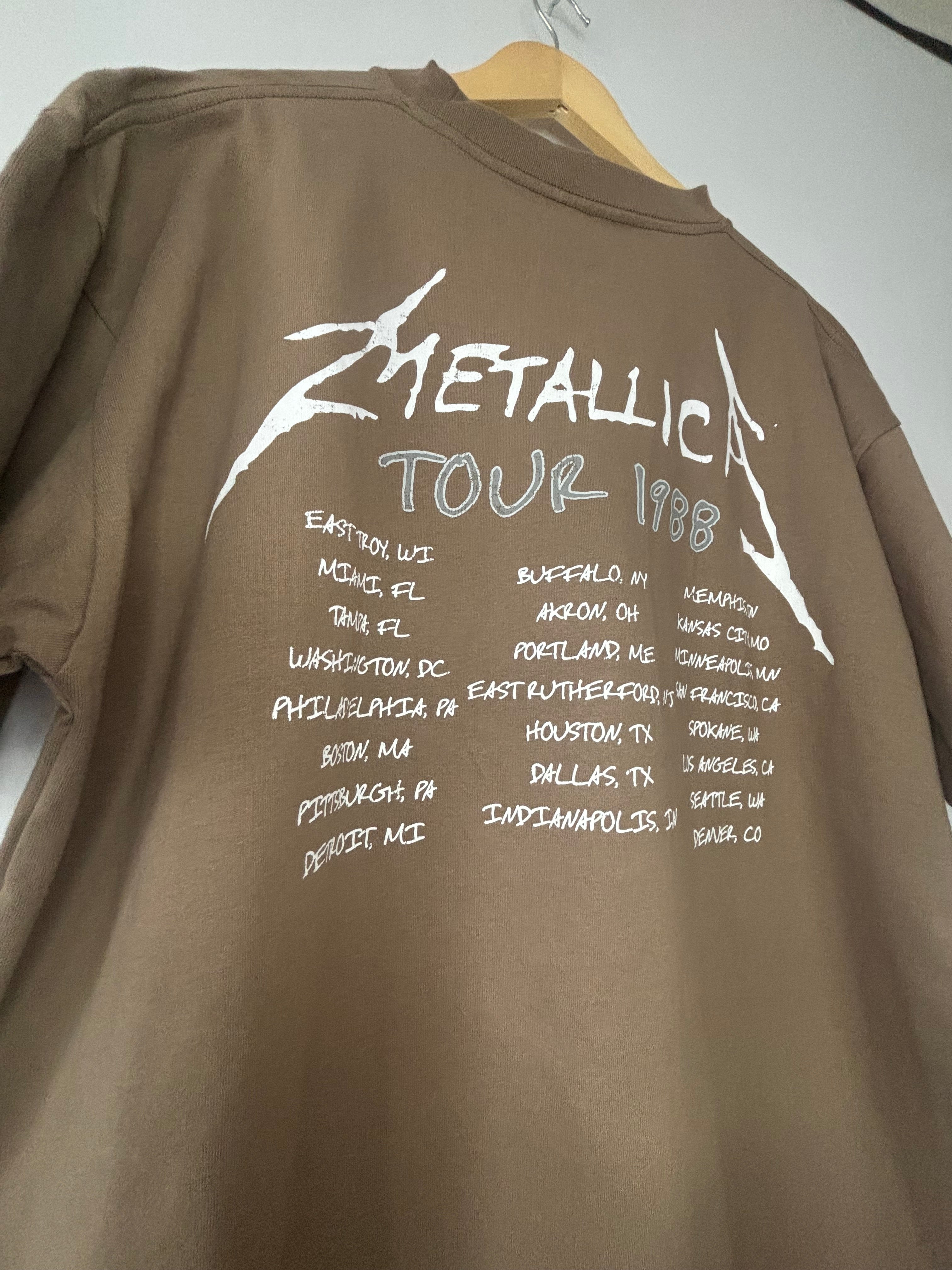 Metallica Tour 1988 Graphic T-Shirt • Unisex XL