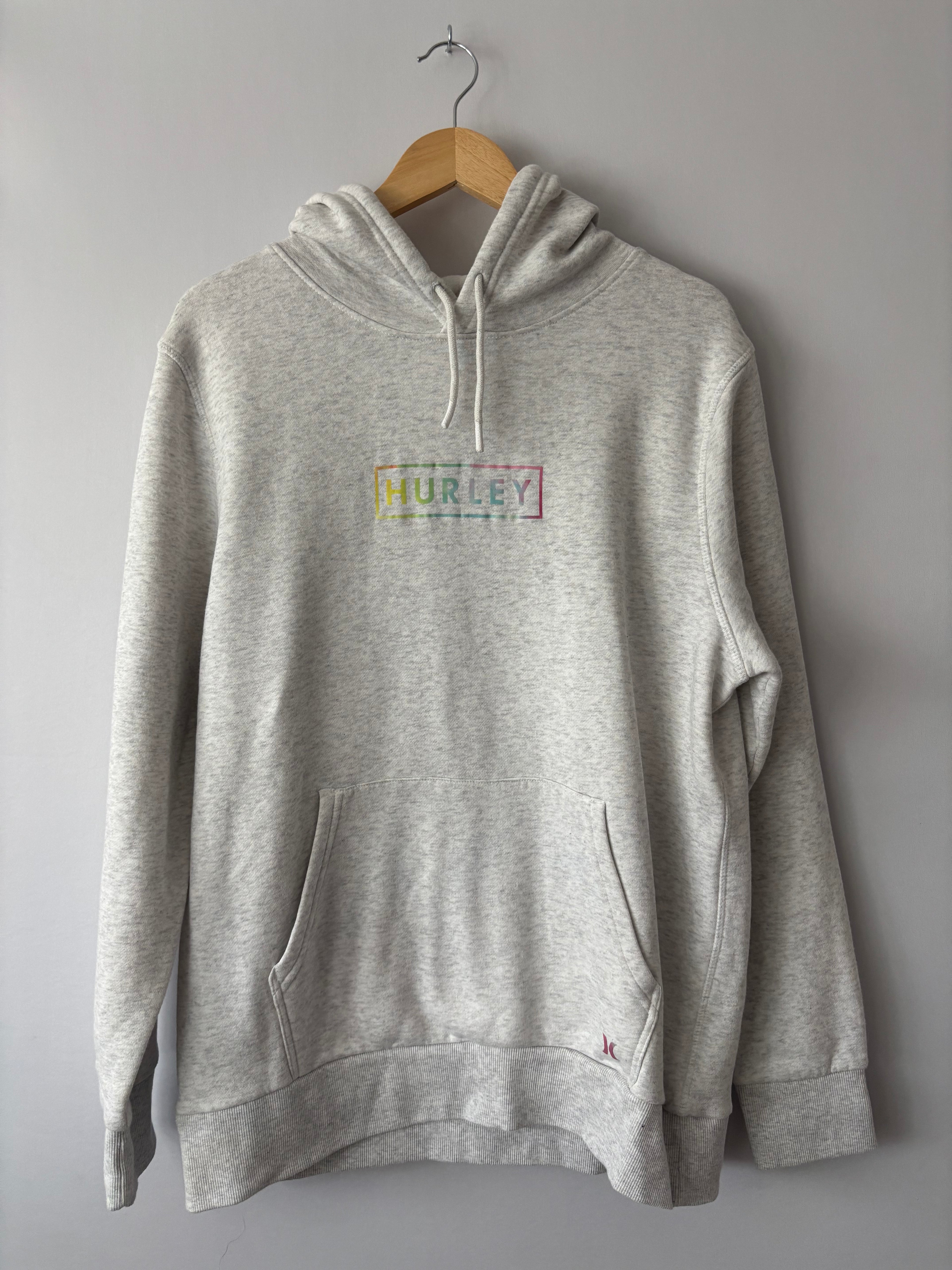 Hurley Logo Hoodie • Unisex L