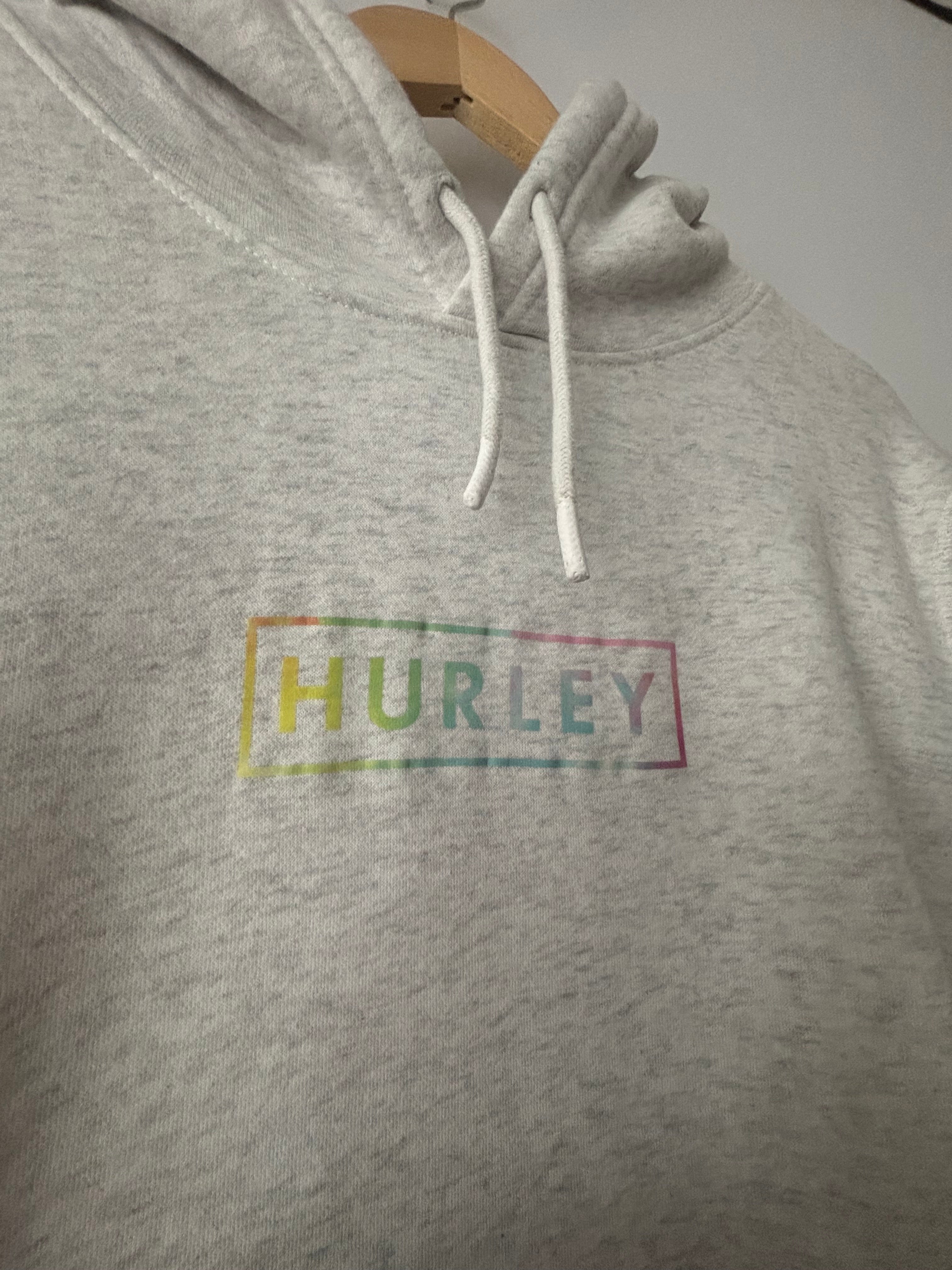 Hurley Logo Hoodie • Unisex L