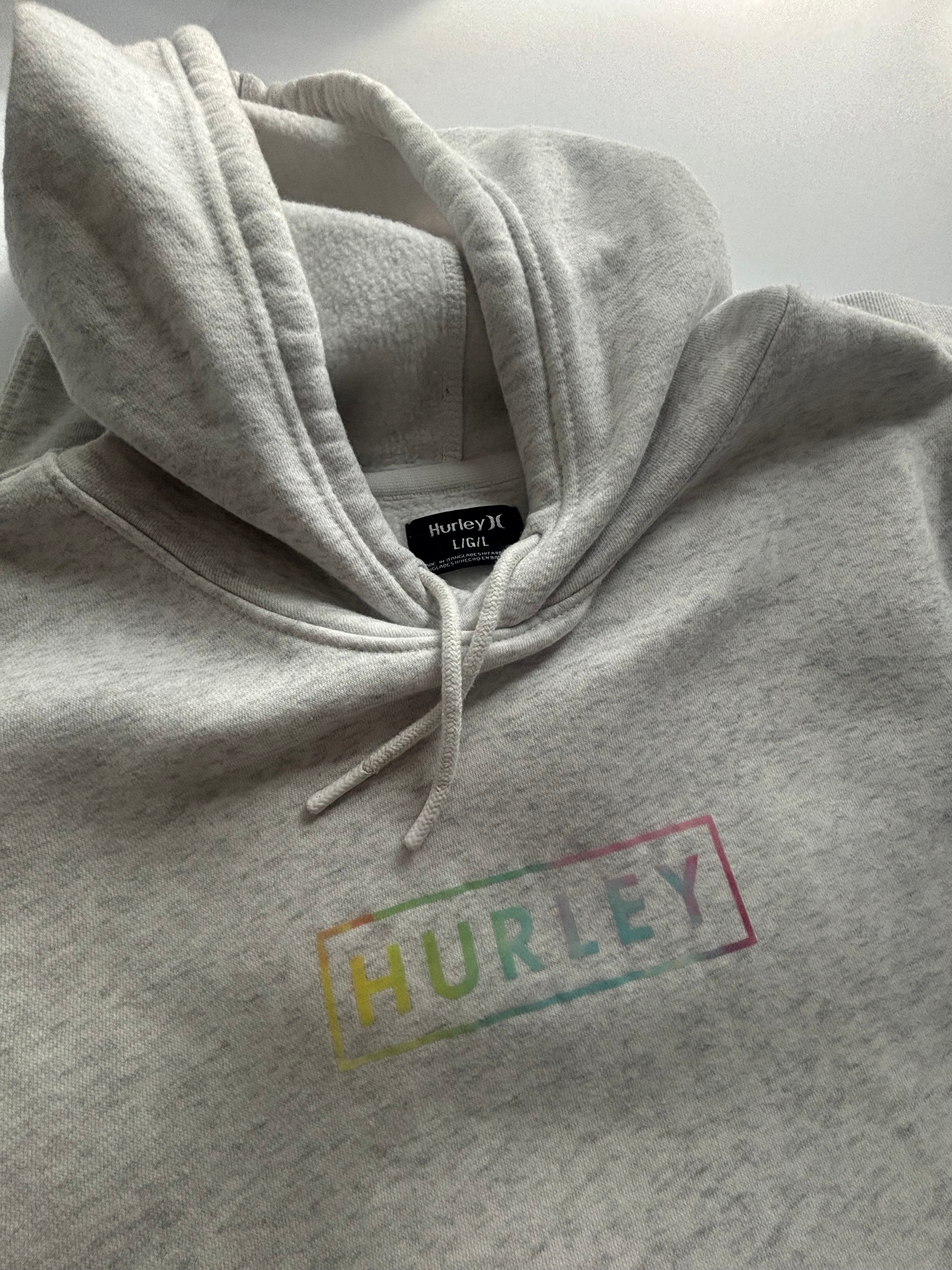 Hurley Logo Hoodie • Unisex L