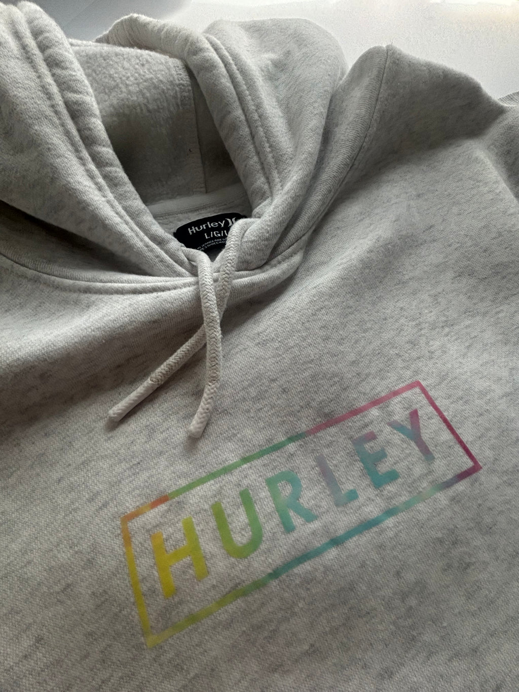 Hurley Logo Hoodie • Unisex L