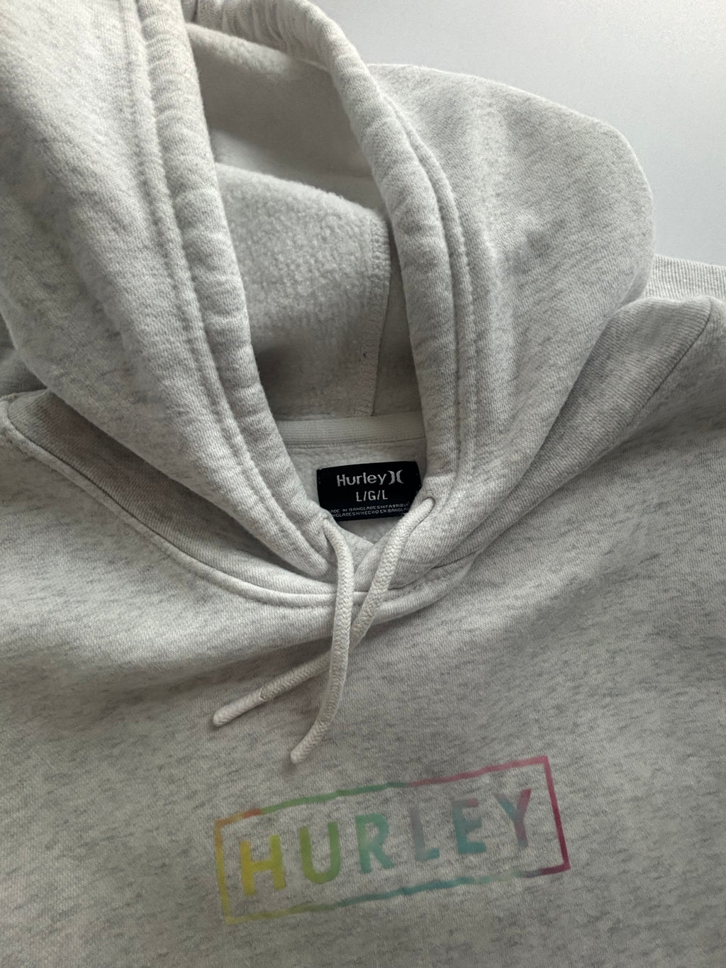 Hurley Logo Hoodie • Unisex L