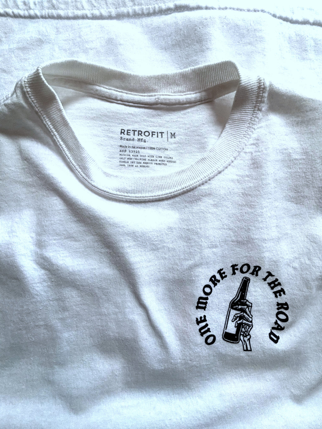 One More for the Road Graphic Tee · Unisex M