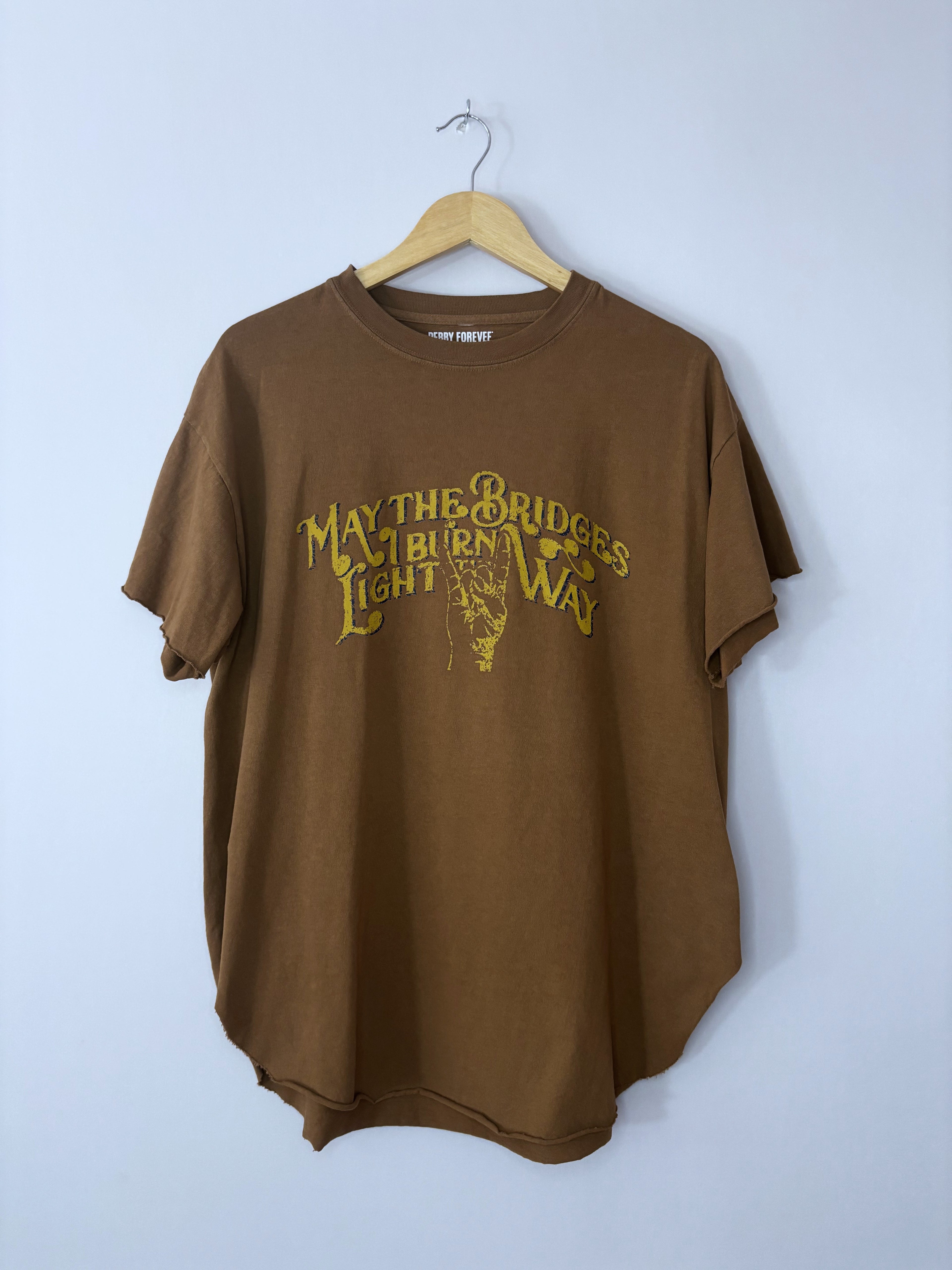 Bridges I Burn Graphic Tee · Unisex L