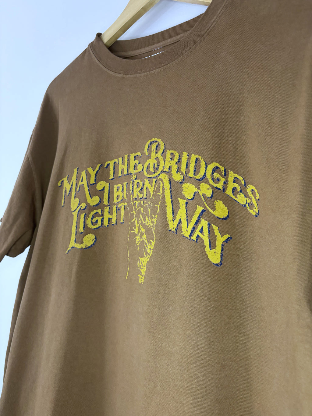 Bridges I Burn Graphic Tee · Unisex L