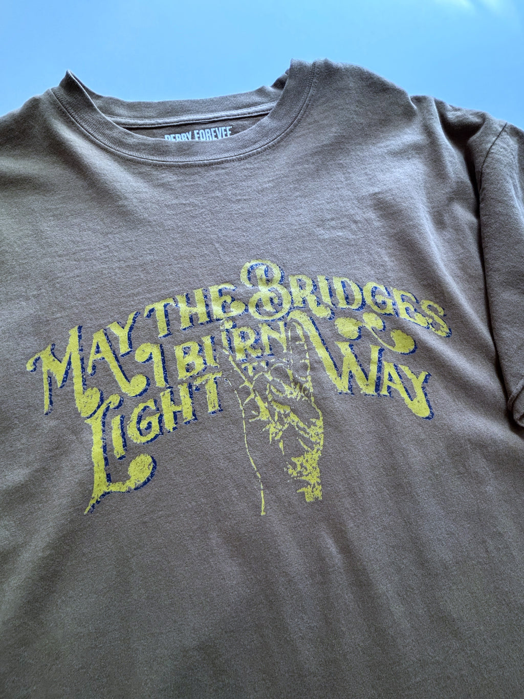 Bridges I Burn Graphic Tee · Unisex L