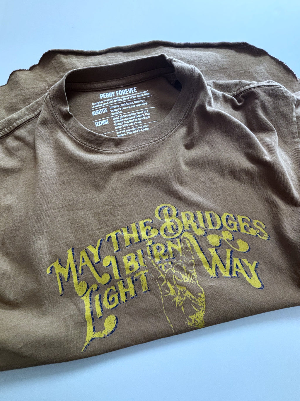 Bridges I Burn Graphic Tee · Unisex L