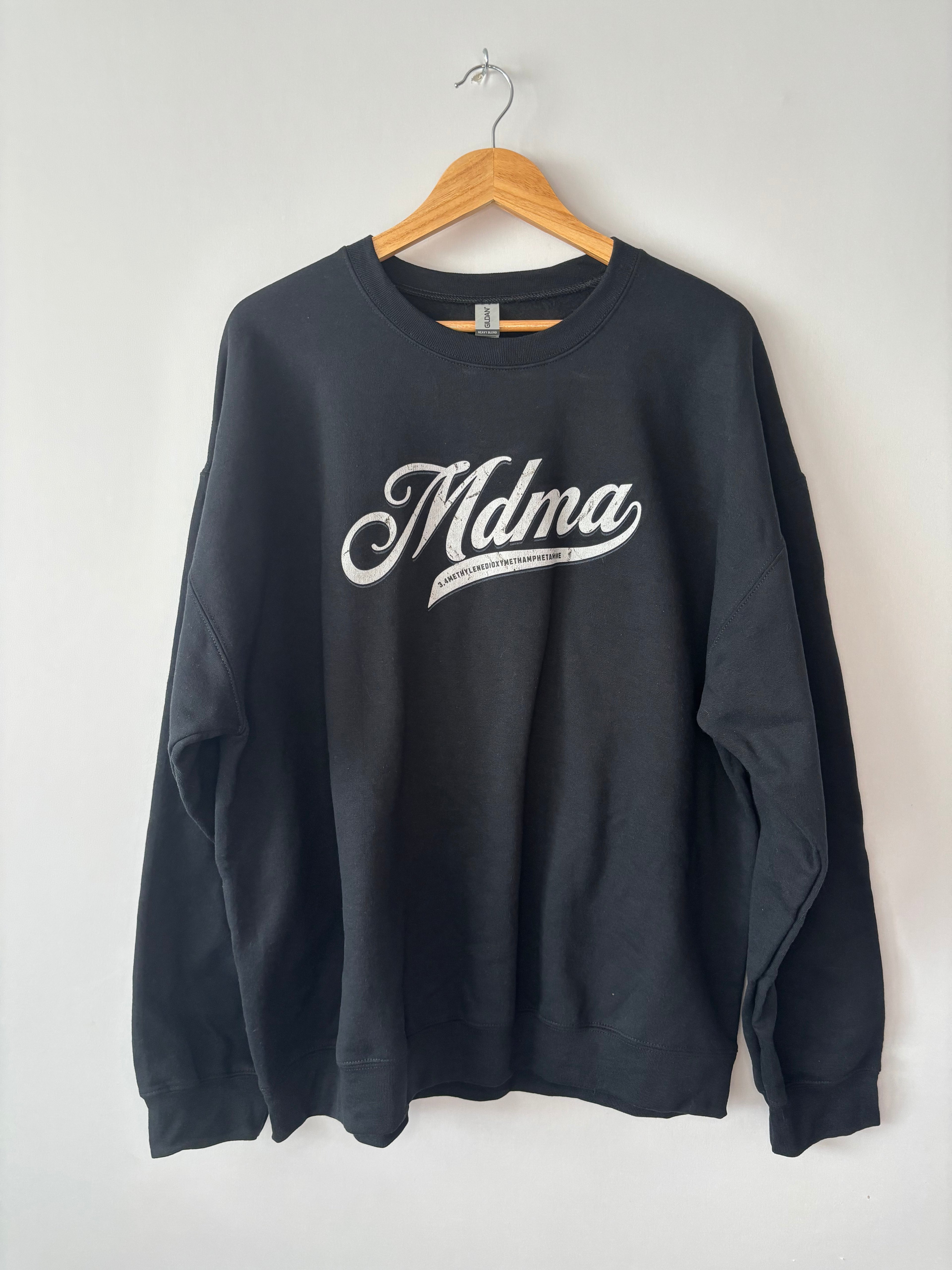 MDMA Graphic Crewneck · Unisex XL