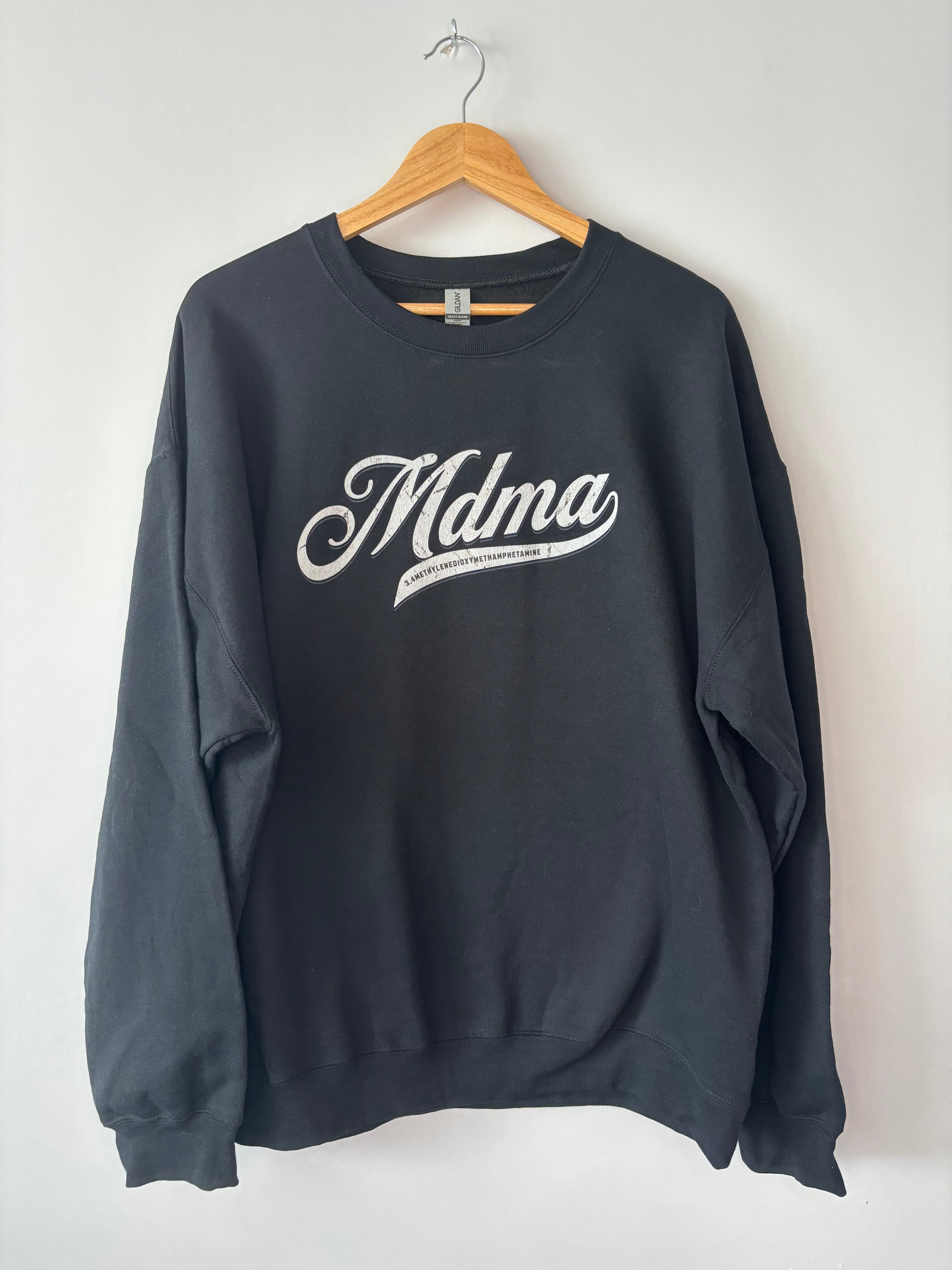 MDMA Graphic Crewneck · Unisex XL