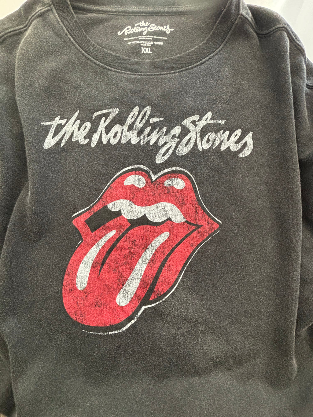 Classic Tongue Graphic Crewneck Sweatshirt · Oversized XXL