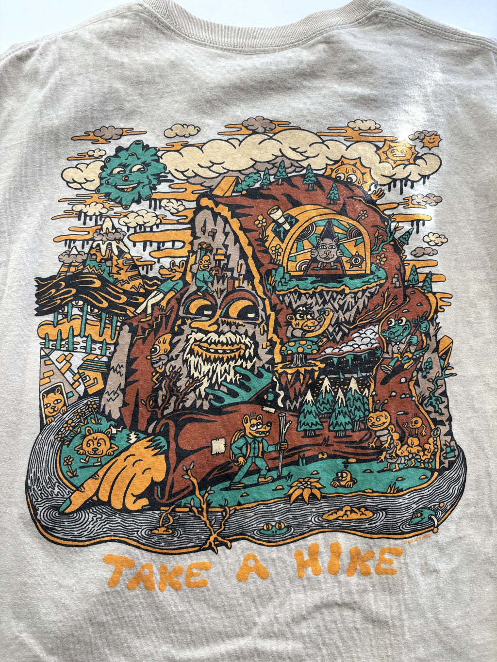 “Take A Hike” Long Sleeve Tee · Unisex L