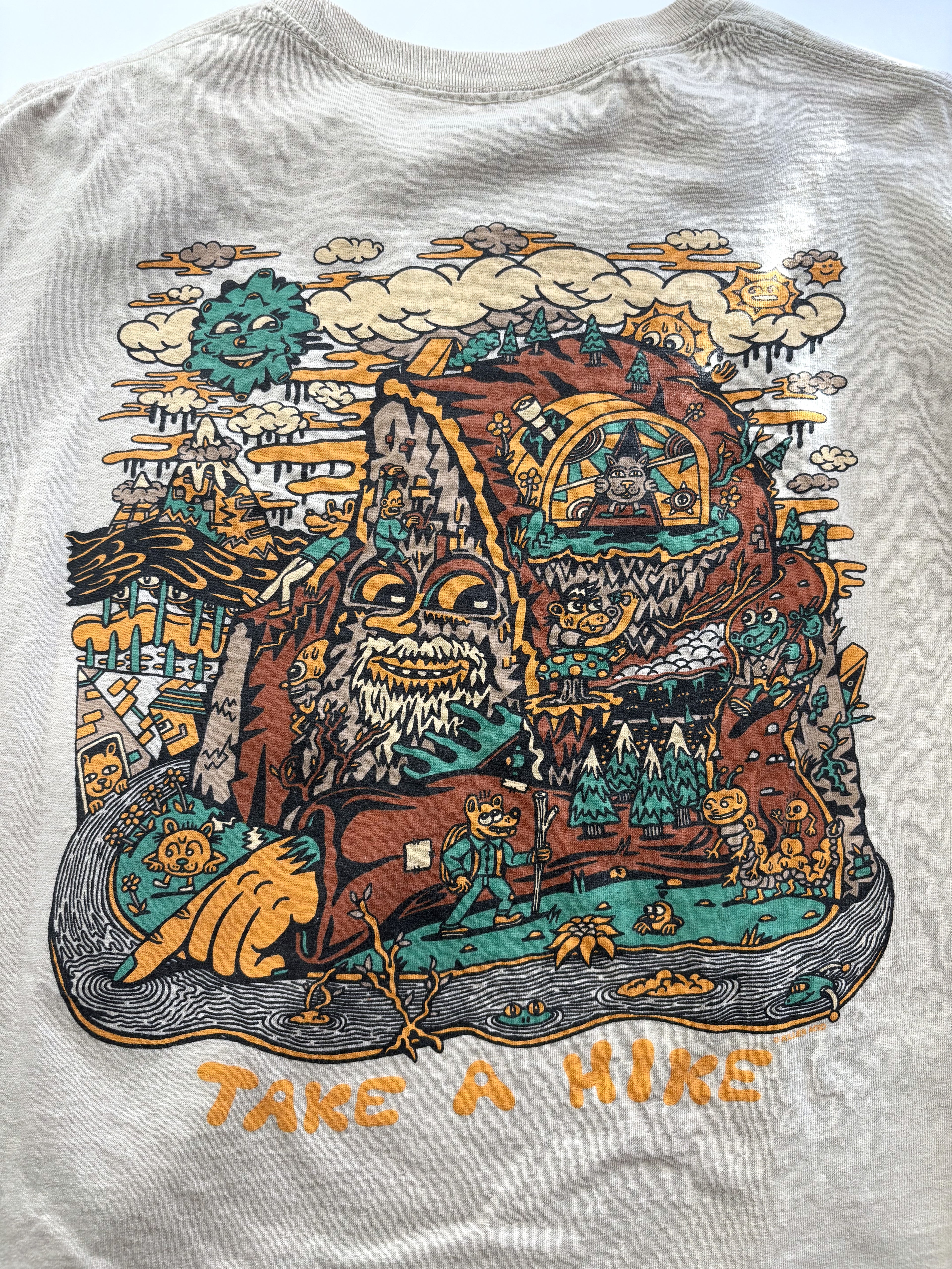 “Take A Hike” Long Sleeve Tee · Unisex L