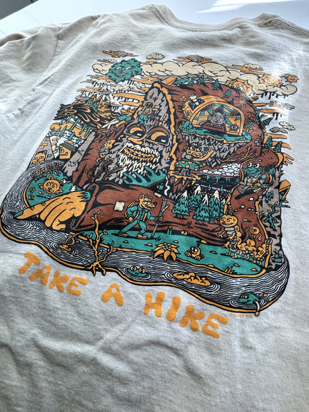 “Take A Hike” Long Sleeve Tee · Unisex L
