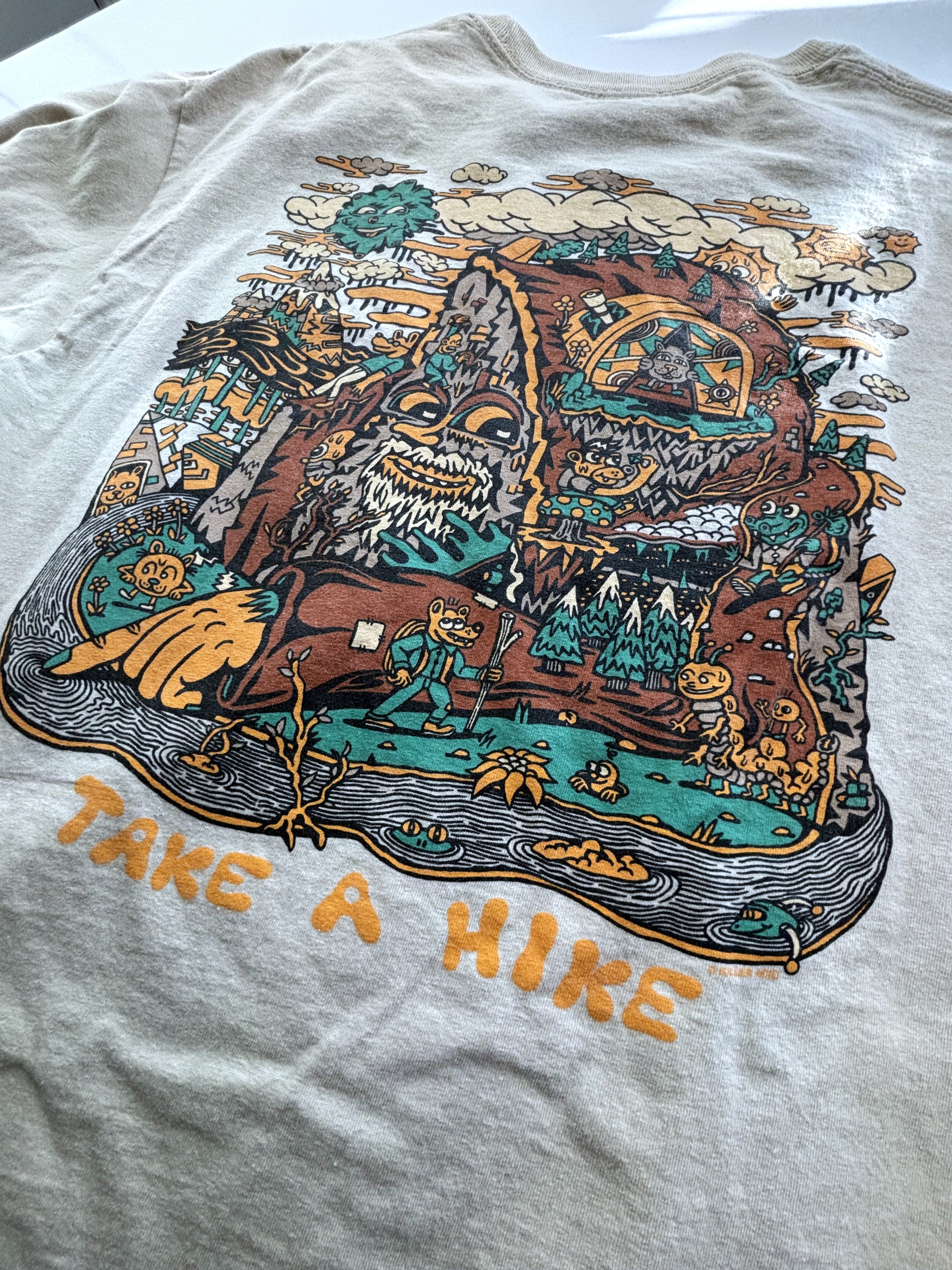 “Take A Hike” Long Sleeve Tee · Unisex L