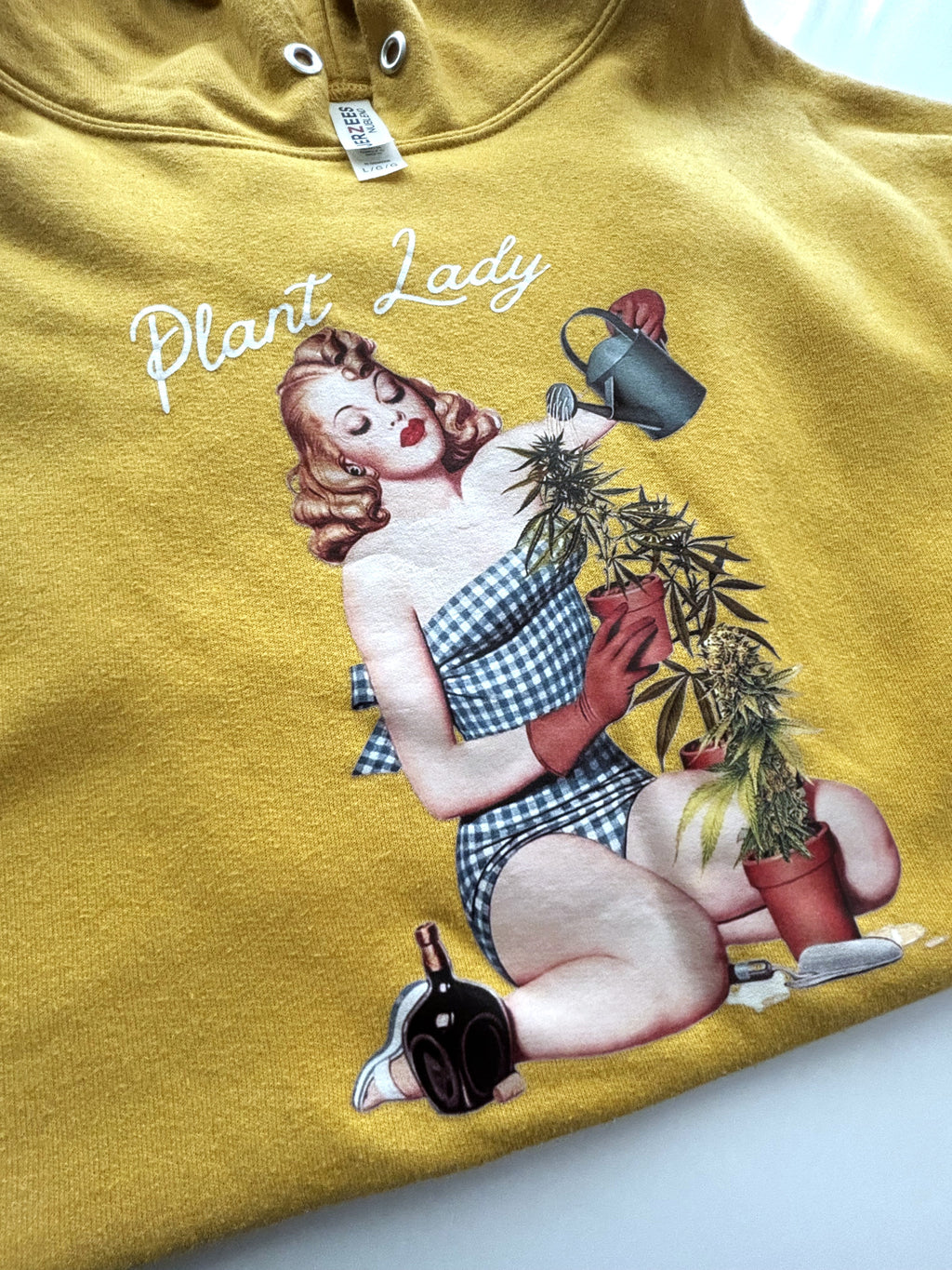 Plant Lady Graphic Hoodie · Unisex L