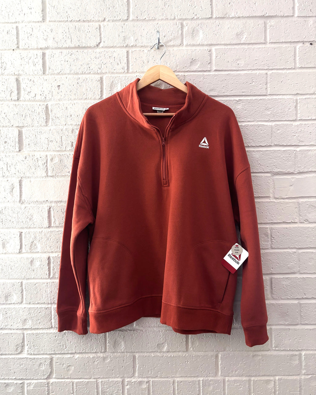 Reebok Fleece Half-Zip · Women's XXL
