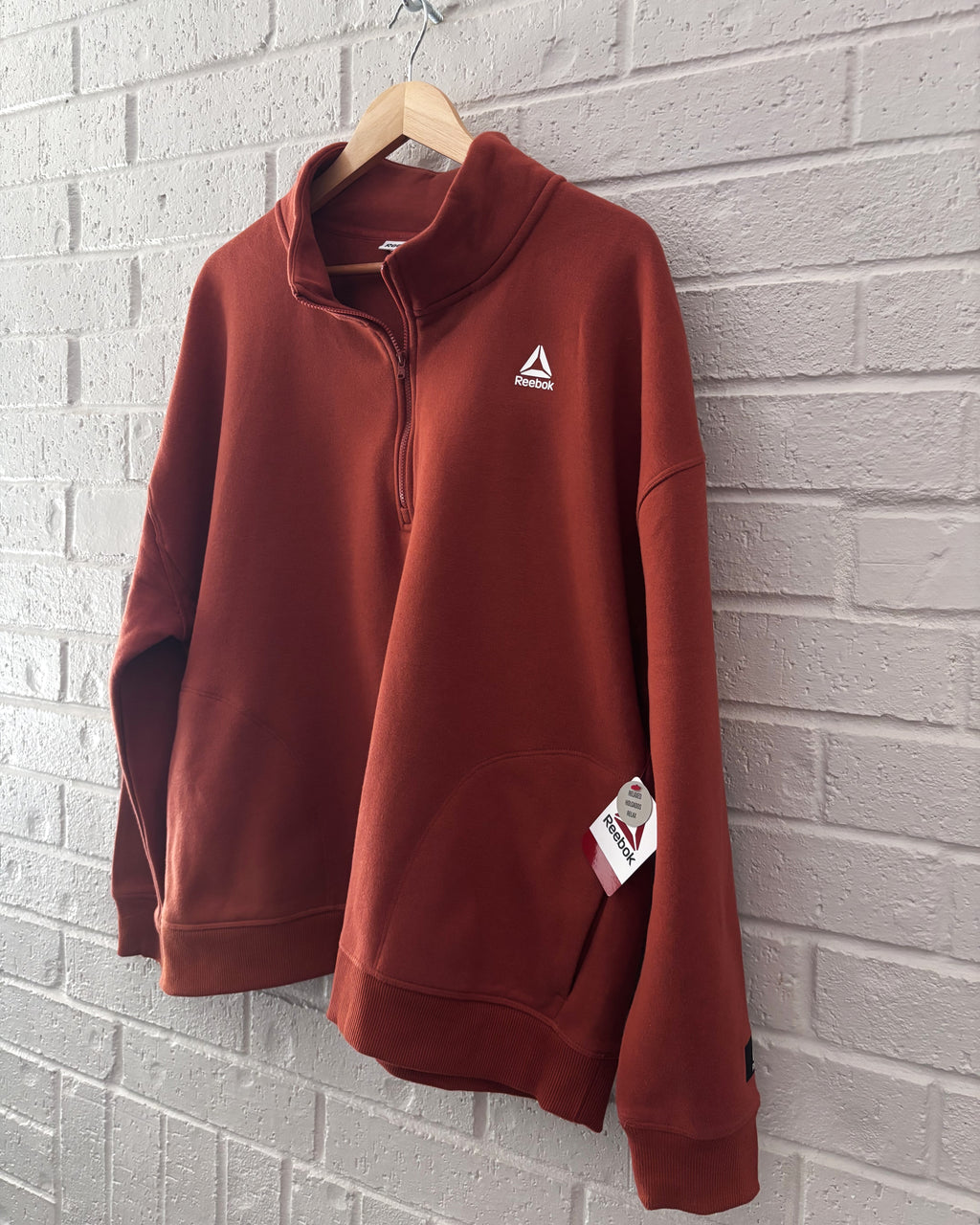 Reebok Fleece Half-Zip · Women's XXL