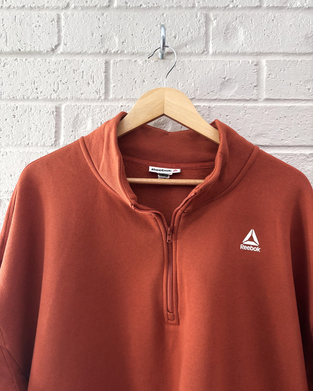 Reebok Fleece Half-Zip · Women's XXL