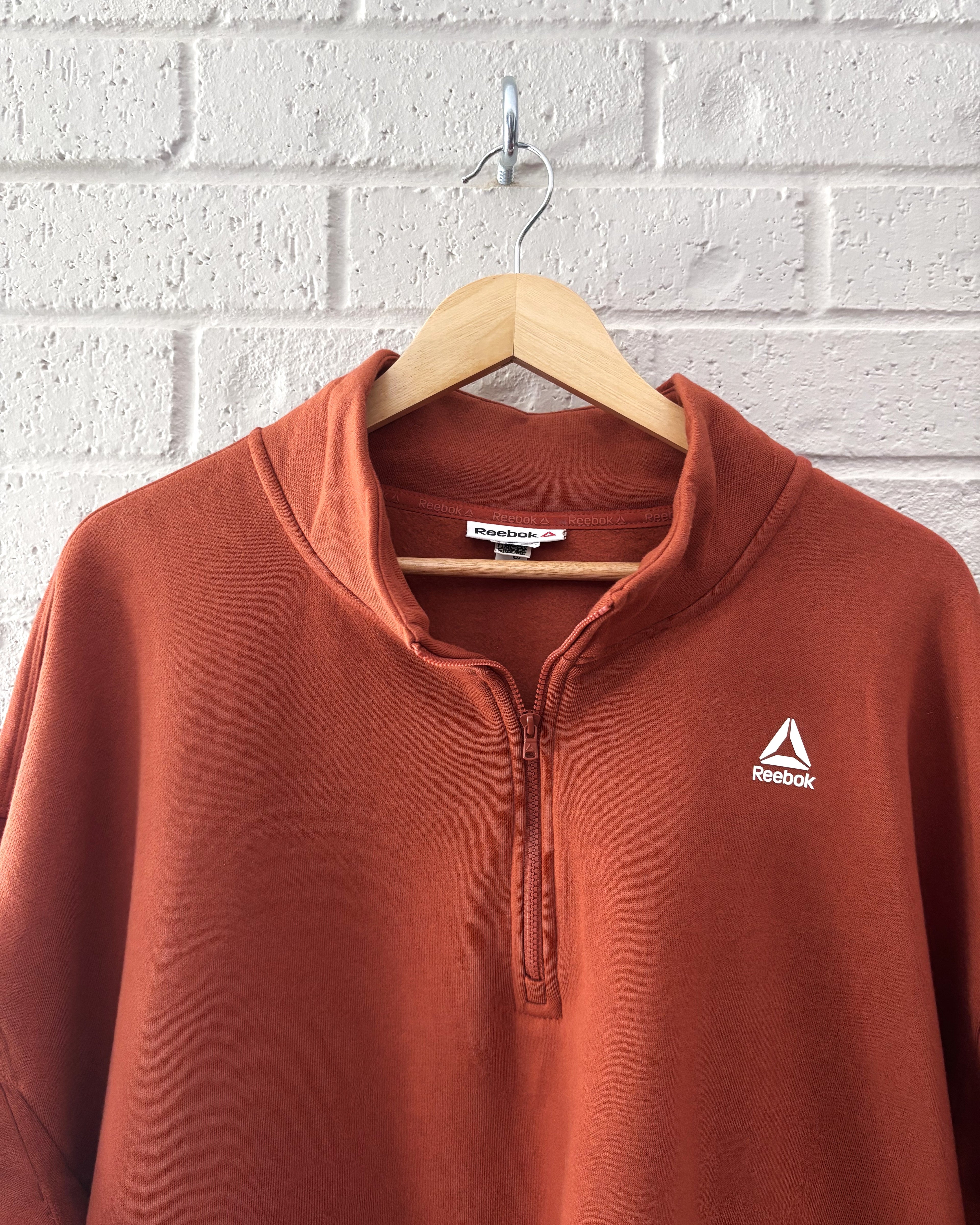 Reebok Fleece Half-Zip · Women's XXL