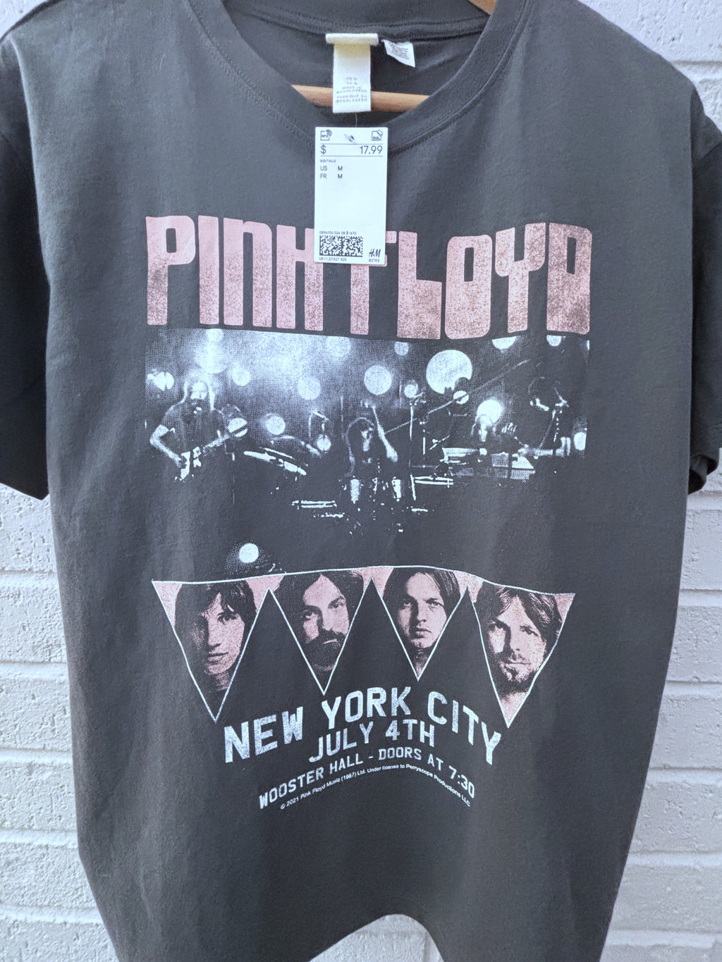 Pink Floyd NYC Tee · Unisex M