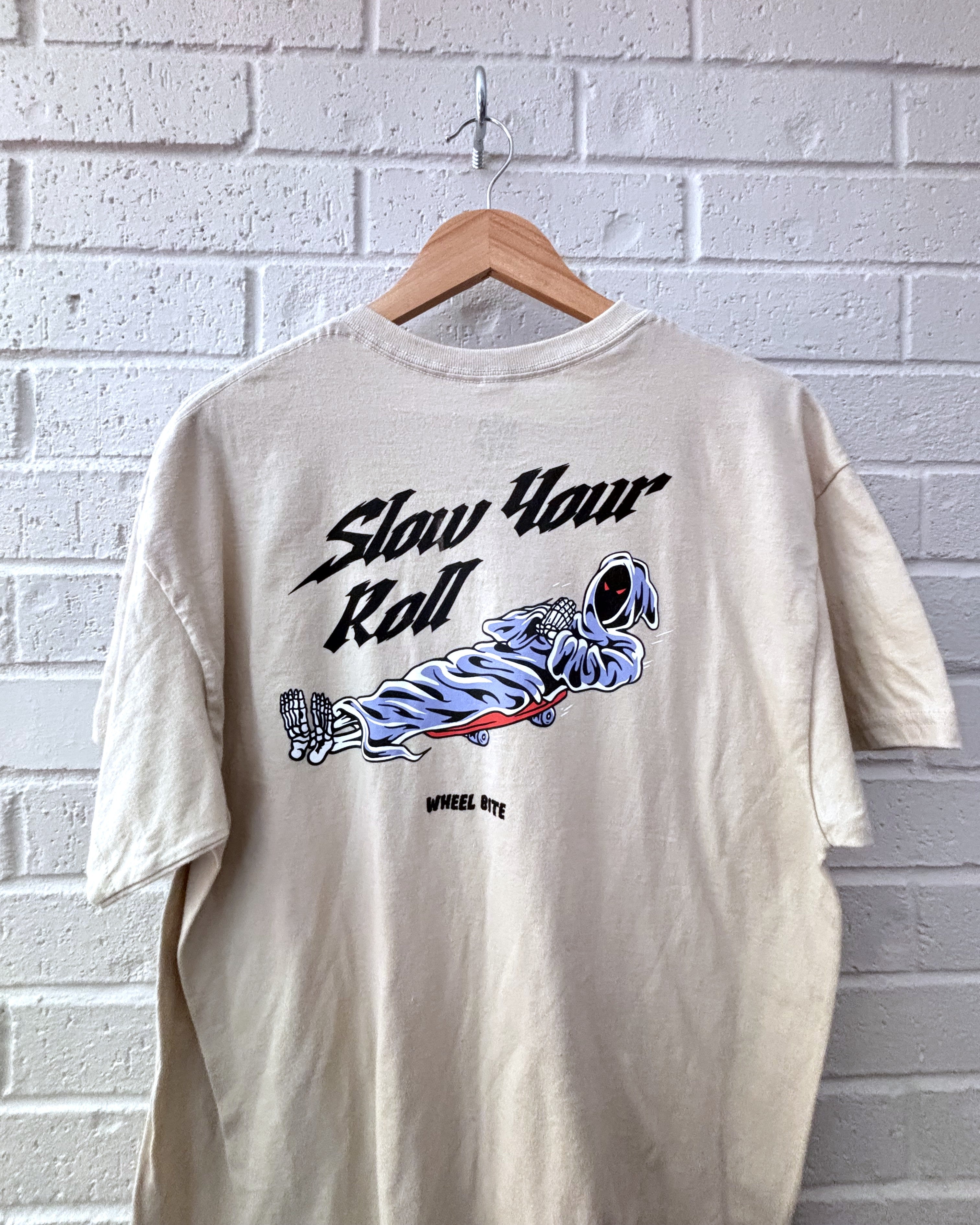 Wheel Bite Slow Your Roll Tee · Unisex L