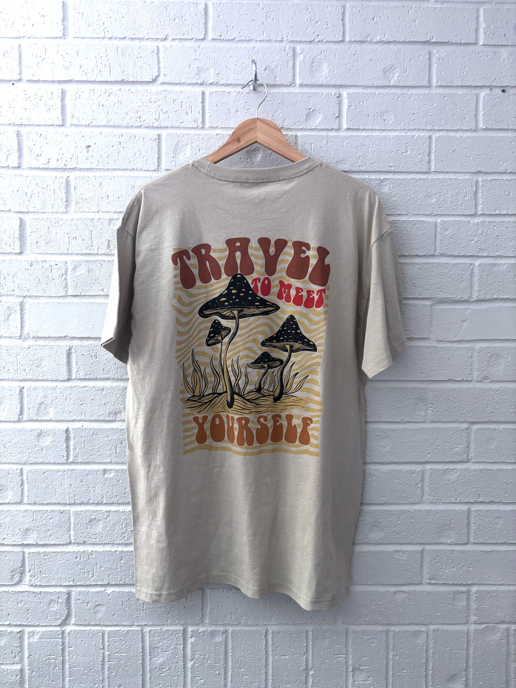 Call Your Mother Mushroom Tee · Unisex L