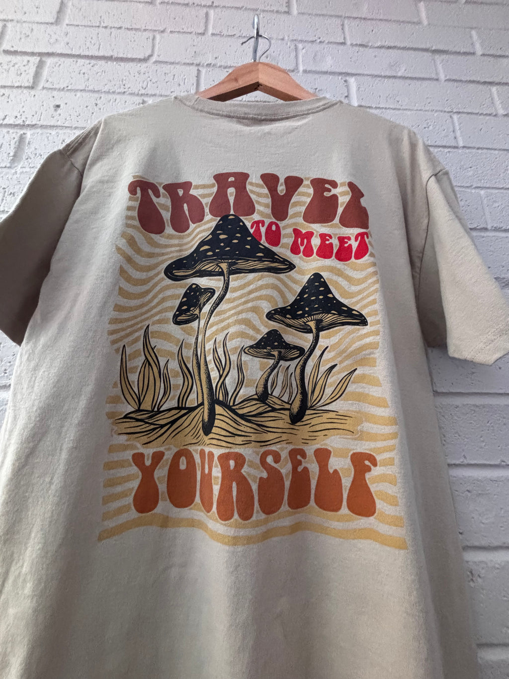 Call Your Mother Mushroom Tee · Unisex L