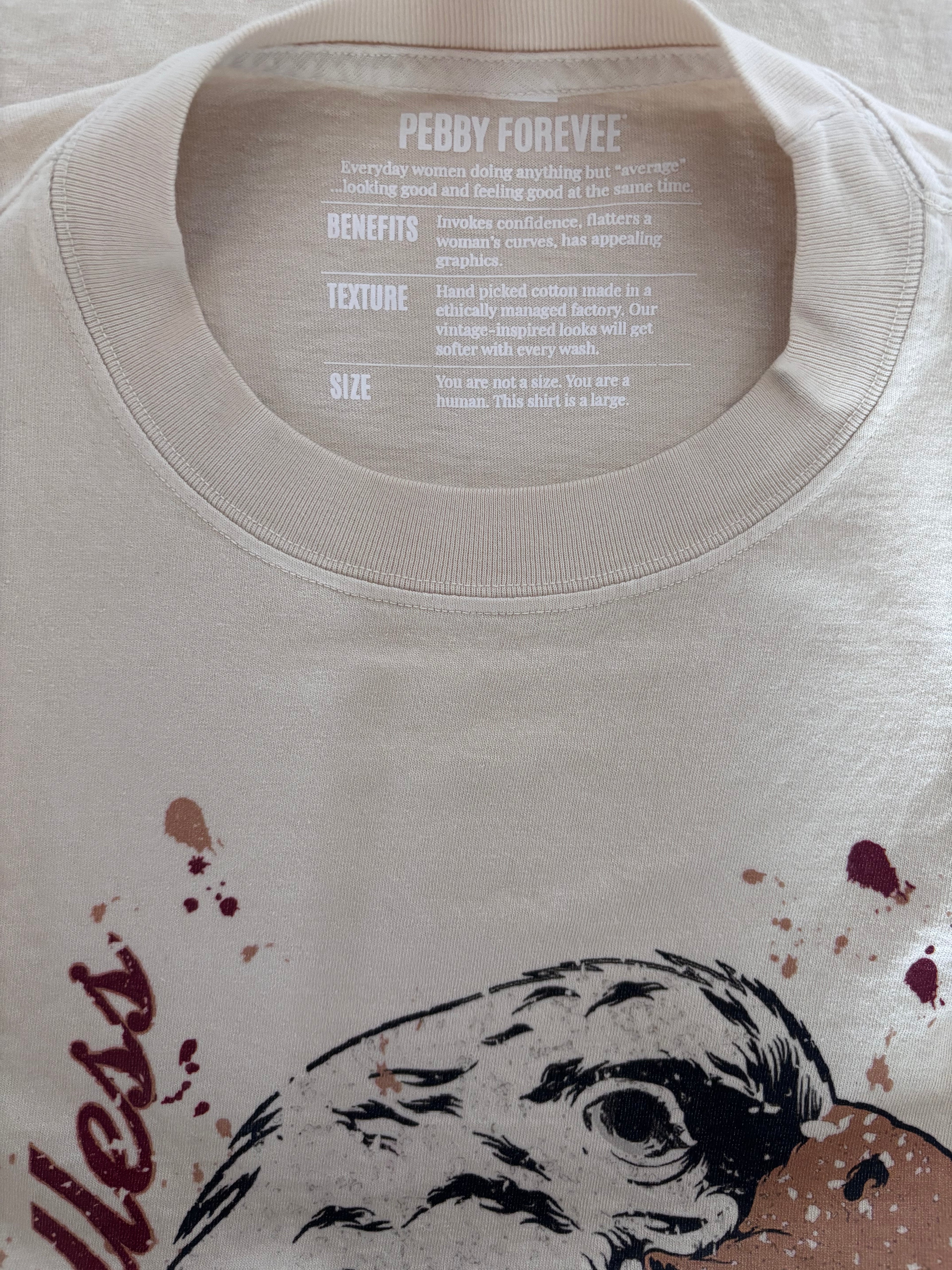 Pebby Forevee Eagle Tee · Unisex L