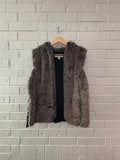 Faux Fur Vest · Women's L