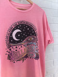Billabong Pink Cosmic Tee · Women's L/XL