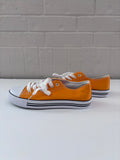 Mustard Canvas Sneakers · Size 8