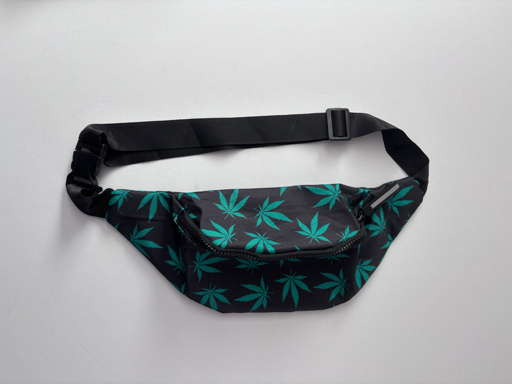 Weed Leaf Belt Bag