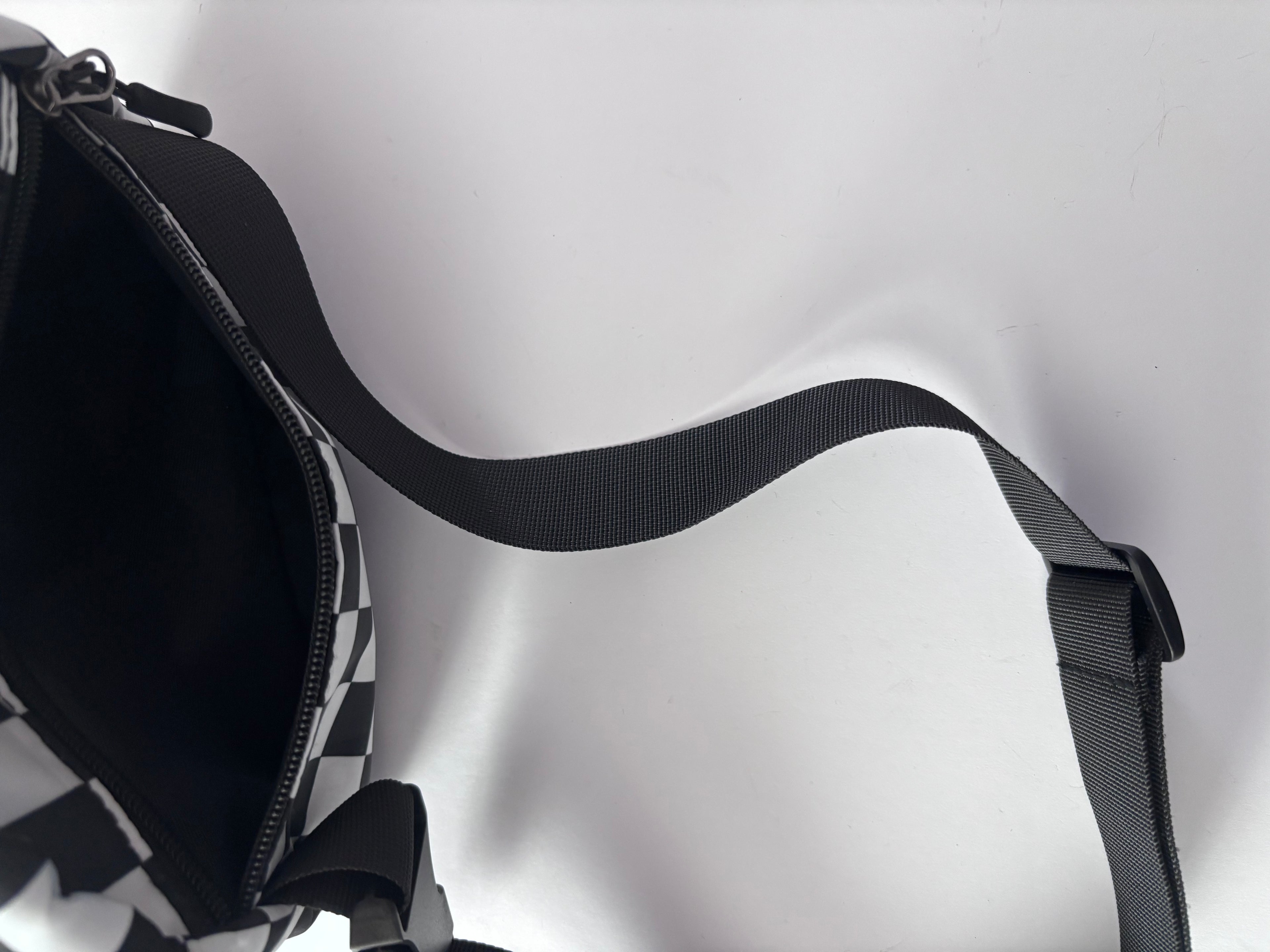 Checkerboard Crossbody Belt Bag