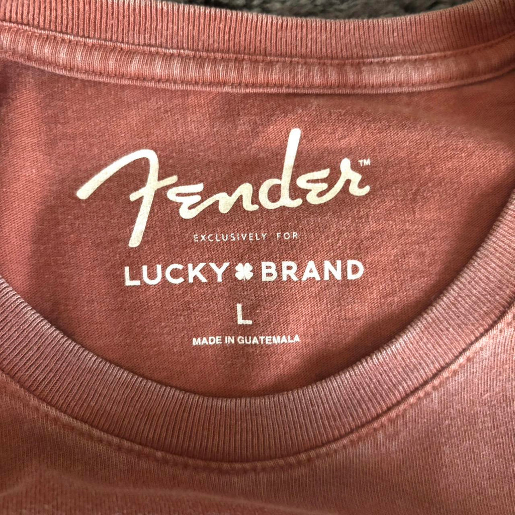 Faded Guitar Logo Tee · Unisex L